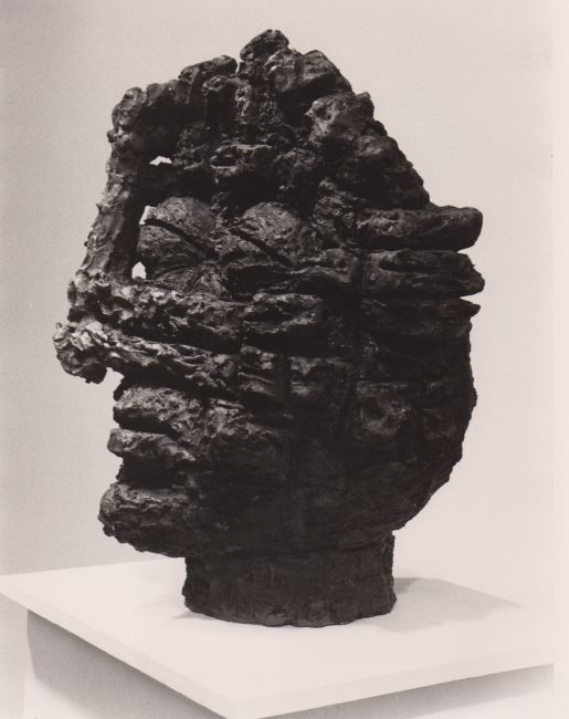Reuben Kadish Head, bronze, unknown, 1985, 